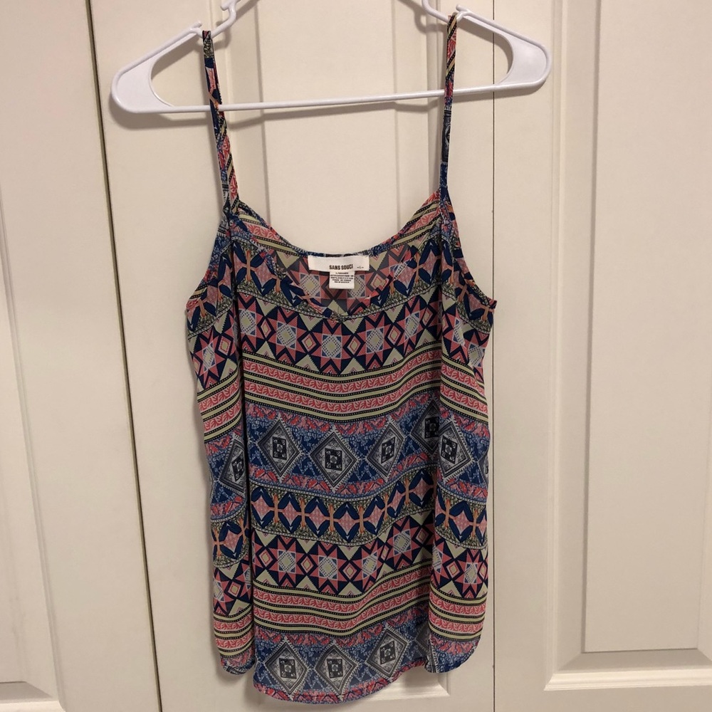 NWOT large Sans souci tank top